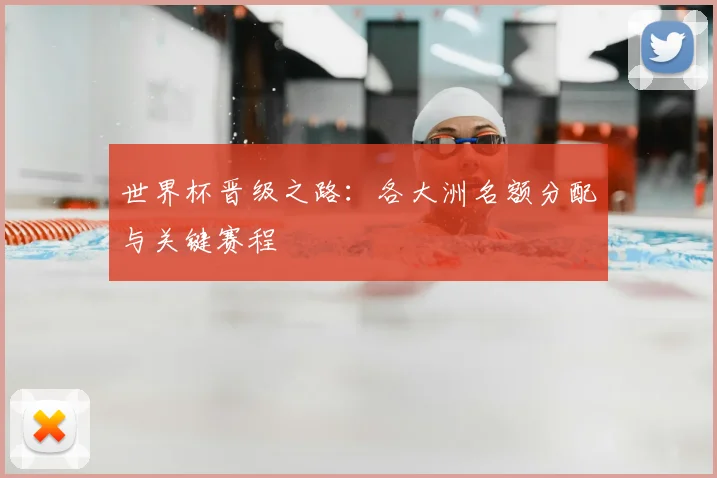 世界杯晋级之路：各大洲名额分配与关键赛程